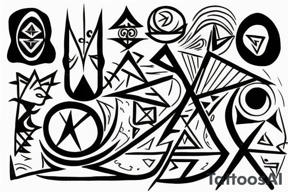 Delta symbol tattoo idea