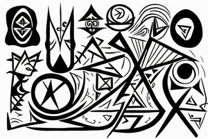 Delta symbol tattoo idea
