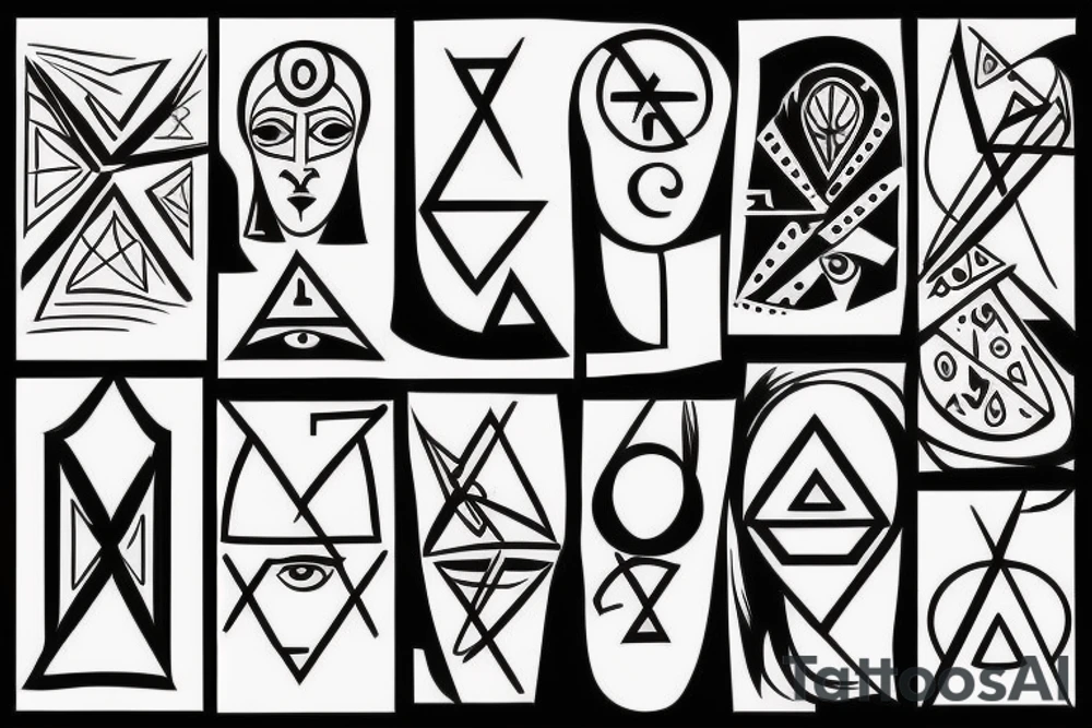 Delta symbol tattoo idea