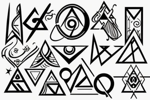 Delta symbol tattoo idea