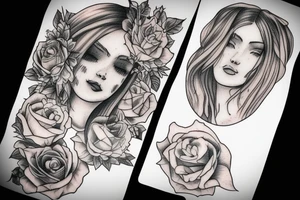 i miss her, sad, depressed, loss tattoo idea