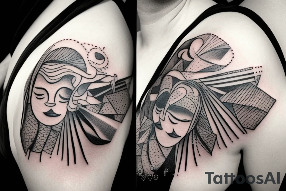 Small tatto on the triceps showing a mindfulness and love to the family. tattoo idea