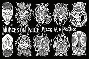 mindfulness and peace. tattoo idea