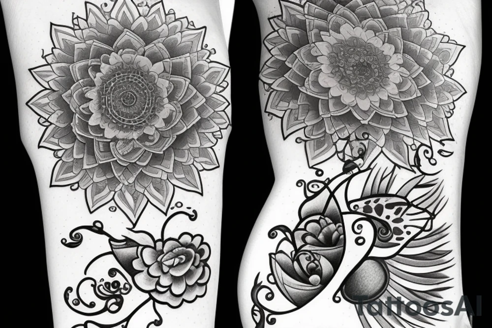mindfulness and harmony tattoo idea