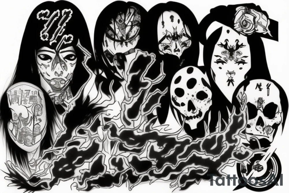 Metal rap tattoo idea