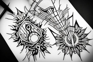 hourglass tattoo idea