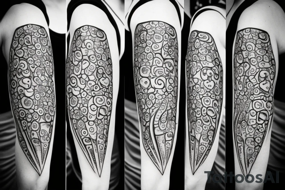 minimalistic hourglass tattoo idea