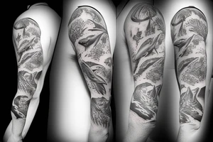 Dolphin tattoo idea