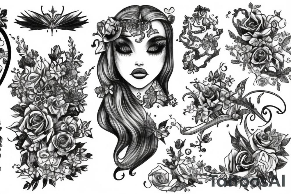 enchanting, fairy-like for underboob tattoo tattoo idea