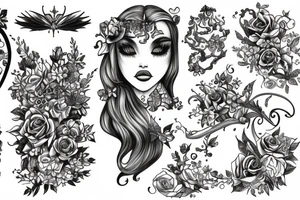enchanting, fairy-like for underboob tattoo tattoo idea