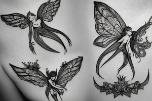 enchanting, fairy-like for underboob tattoo tattoo idea