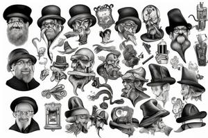 Terry Pratchett tattoo idea