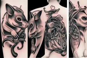 Death of rats tattoo idea