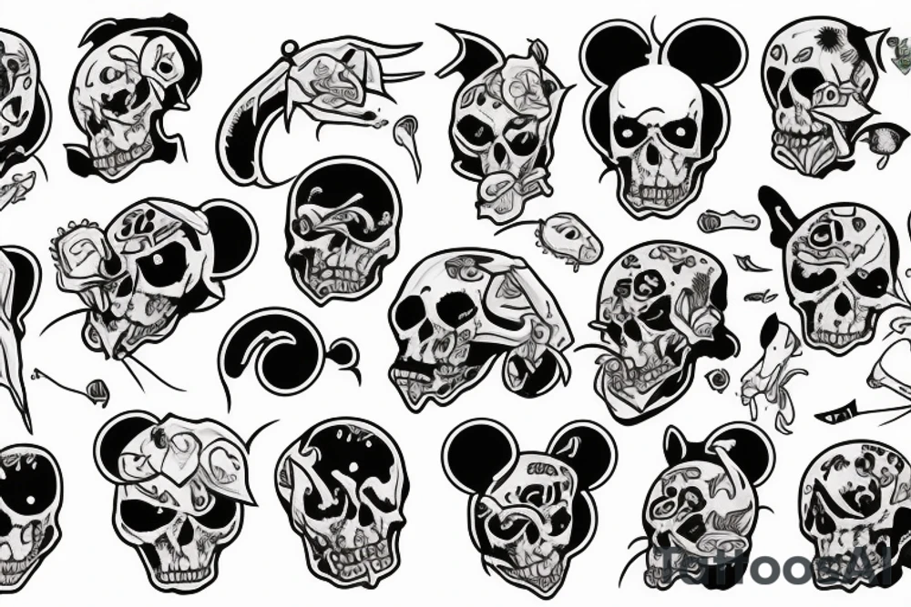 Death of rats tattoo idea