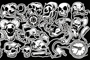 Death of rats tattoo idea