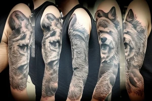 Animals tattoo idea
