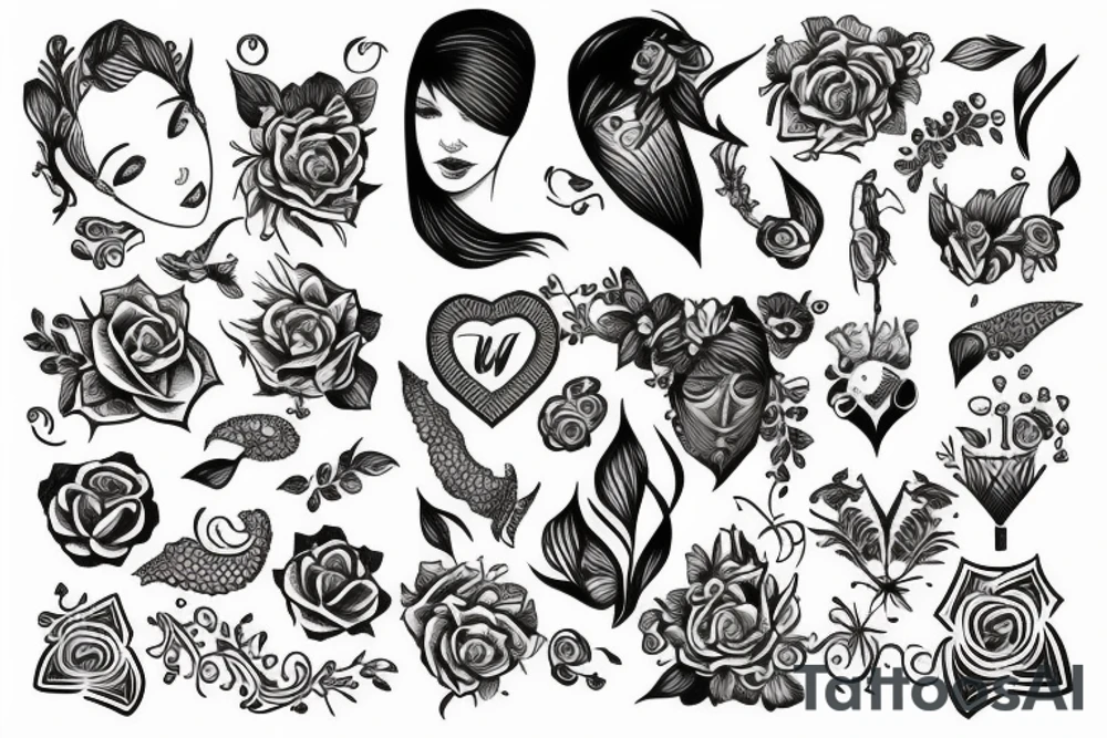 Fabiena; love tattoo idea