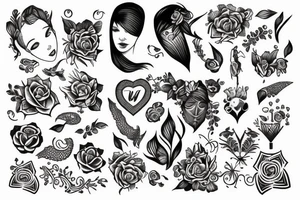 Fabiena; love tattoo idea