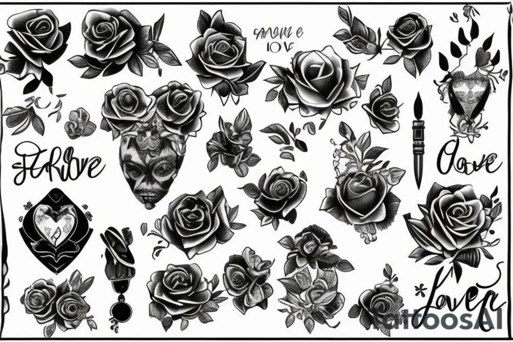 Fabiena; love tattoo idea