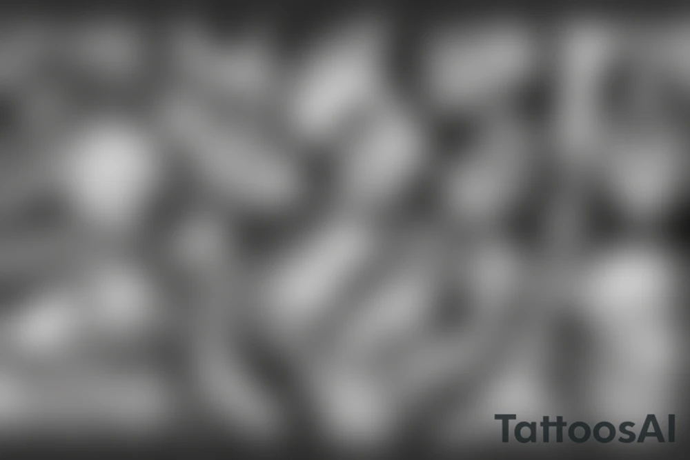 knock door, axe, eagle tattoo idea