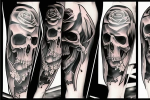 Grim reaper tattoo idea