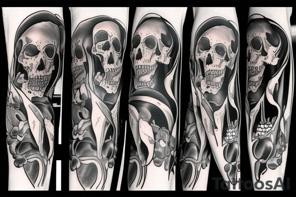 Grim reaper tattoo idea