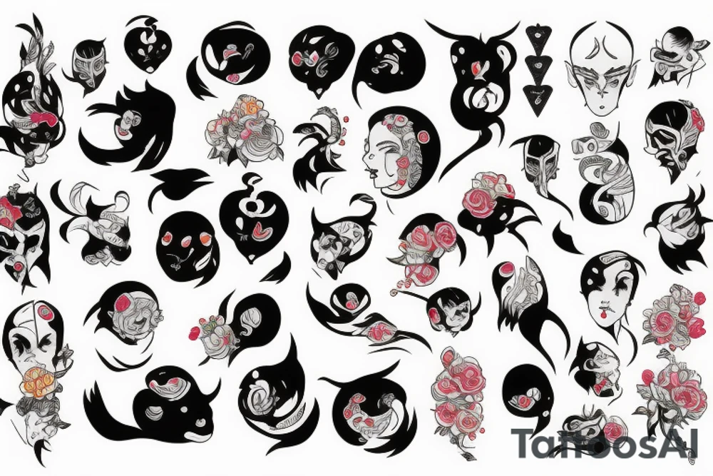 Qi qi genshin inpact tattoo idea