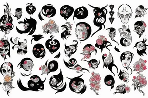 Qi qi genshin inpact tattoo idea