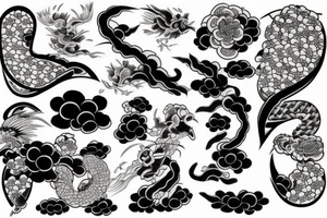 Traditional Japanese tattoo idea