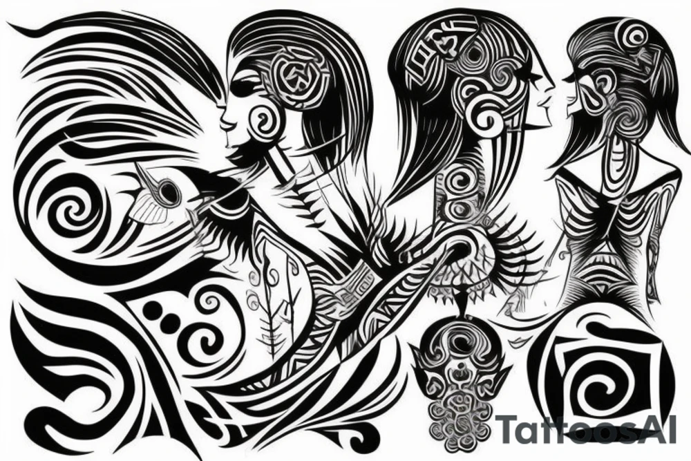 Tribal tattoo idea