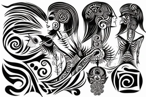 Tribal tattoo idea