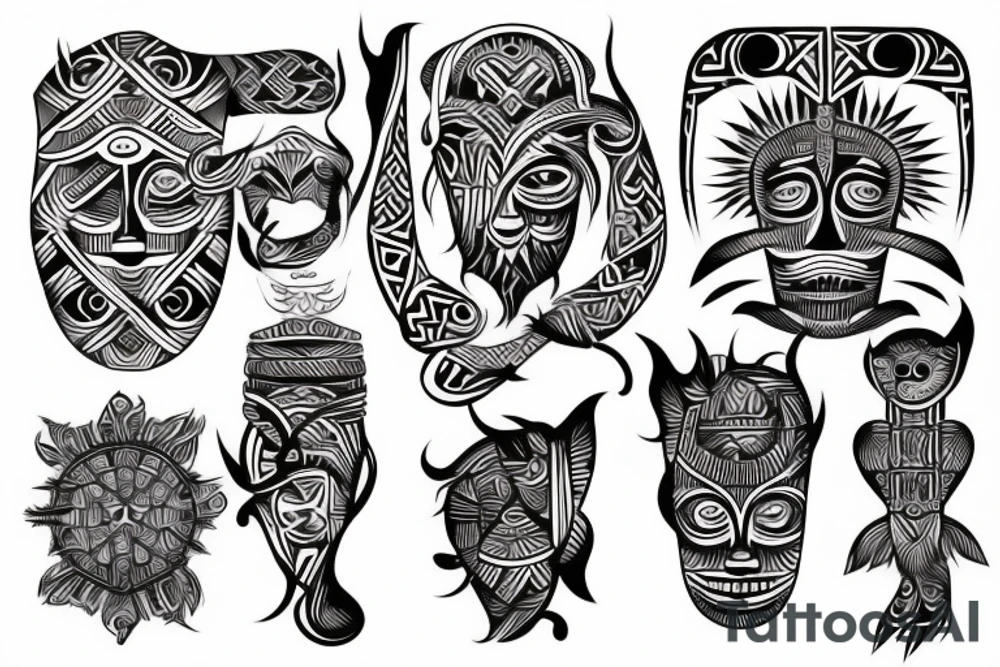 Tribal tattoo idea