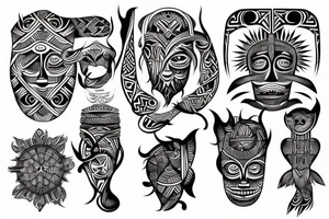 Tribal tattoo idea