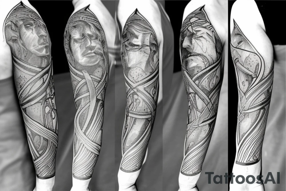 narsil broken sword tattoo idea