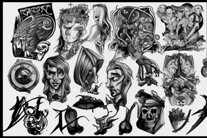 broken sword tattoo idea