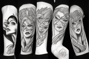 broken sword tattoo idea