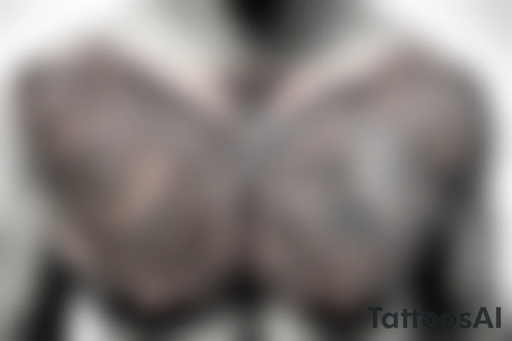 magic time peice chest tattoo idea