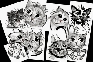 limits, cat tattoo idea