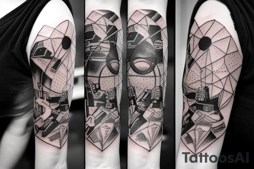 Scifi space tattoo idea