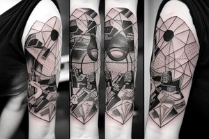 Scifi space tattoo idea