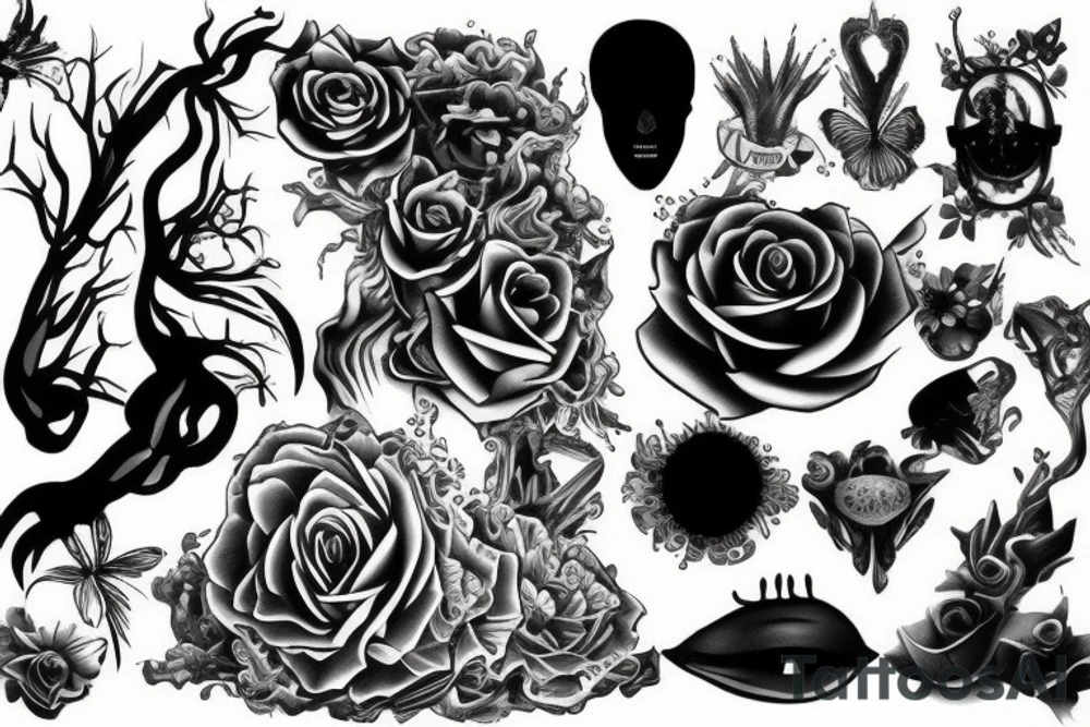 Surreal tattoo idea