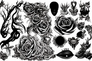 Surreal tattoo idea