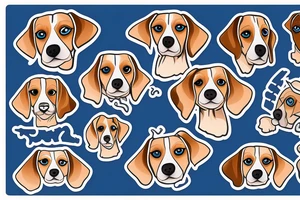 Rio blue eyed beagle tattoo idea