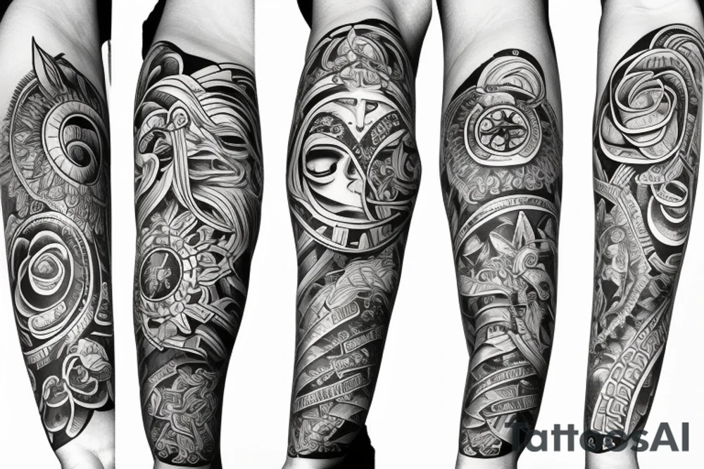 money forearm tattoo idea