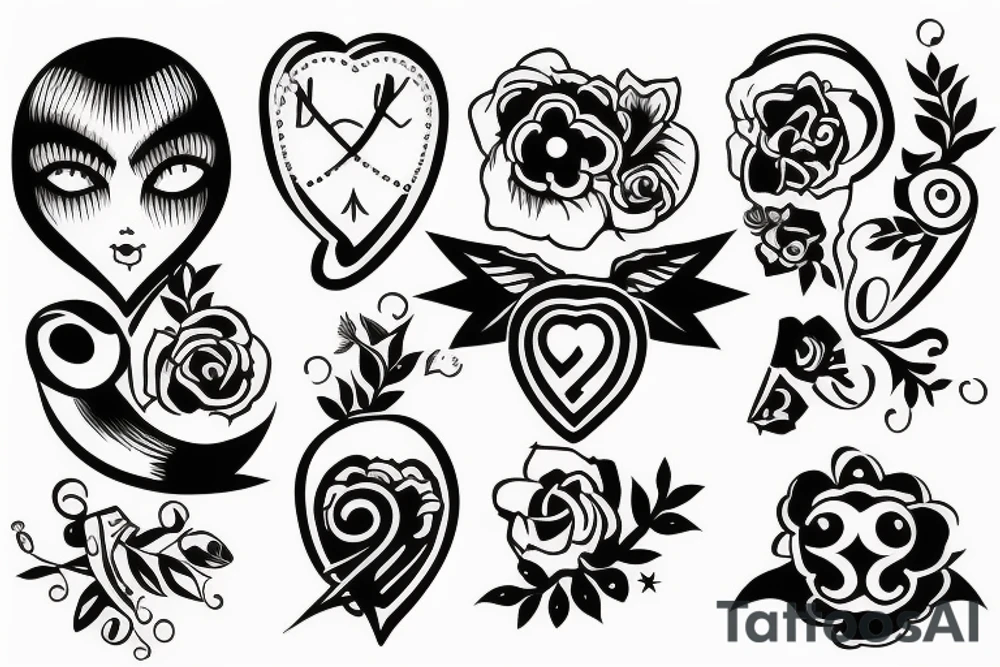 Baby Birthday tattoo idea