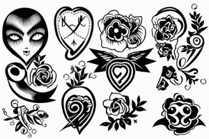 Baby Birthday tattoo idea