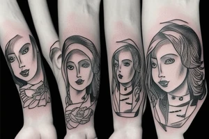 sister&brother tattoo idea