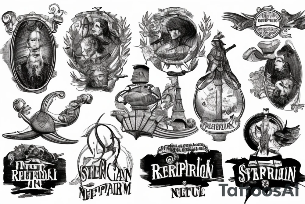 American Revolution, Shellback, Crossing the Line, Imperium neptuni regis tattoo idea