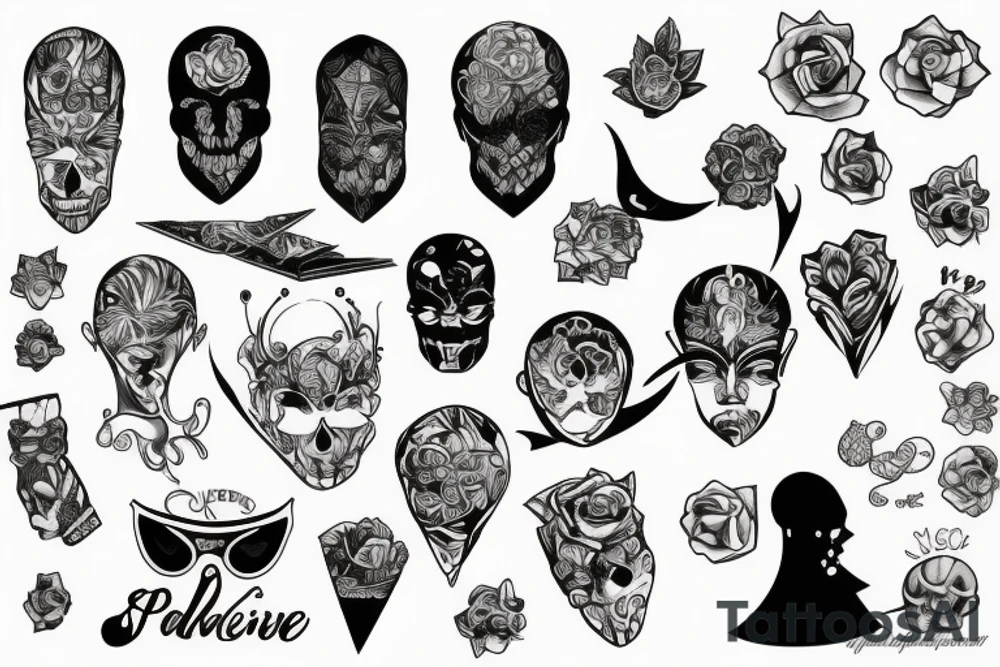 perspective tattoo idea