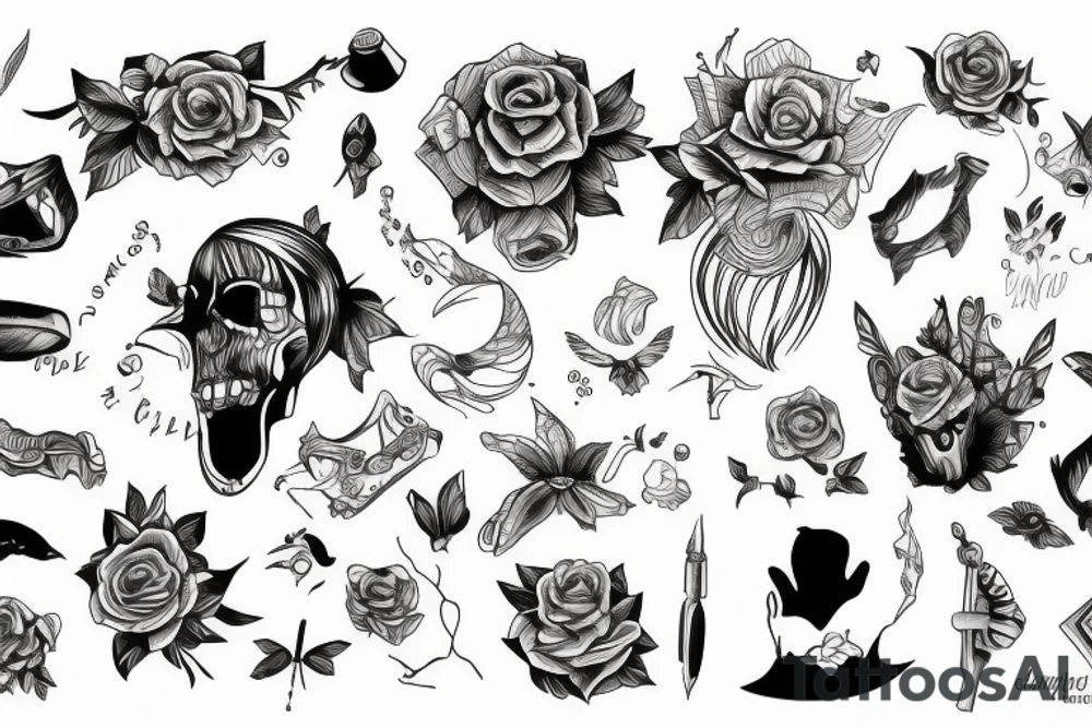 perspective tattoo idea